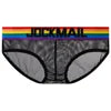 For Low-Rise Breathable Nylon Knitted All-Mesh Semi-Transparent Sexy Briefs Fashion Couple Underwear