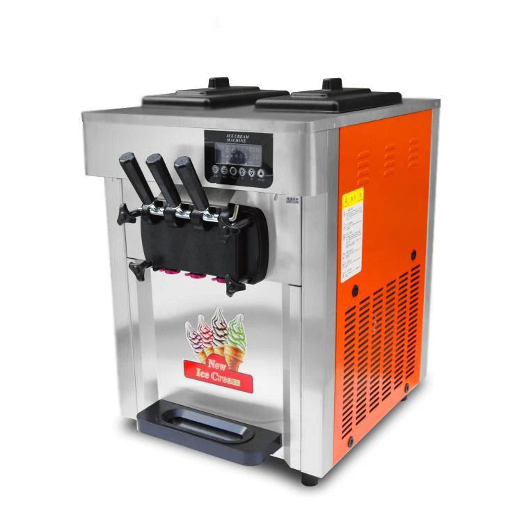 Home Ice Cream Vending Machine Cone Automatic Homemade Ice Cream Cart Ice Cream Machine