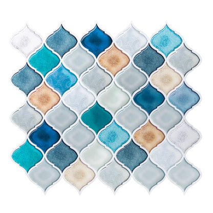 Modern Waterproof 3D Wall Sticker Peel and Stick Back Splashes for Kitchen Bathroom Home Decor IL-Proof Usage for Households
