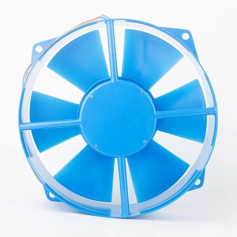 JEEK 200FZY AC Axial Fan for Welding Machine, AC Cooling Fan with Ball Bearing 220V 65W Blue Color 200X200X70mm AC Exhaust Fan