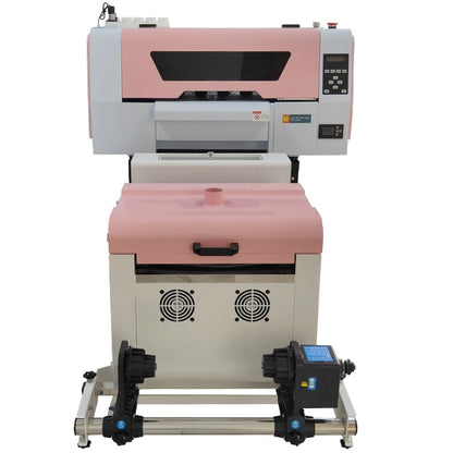 Multicolor XP600/I1600 DTF Impresora Printer with Shaker Pigment Ink Automatic A3 Roll DTF Printer 300mm Print Dimension