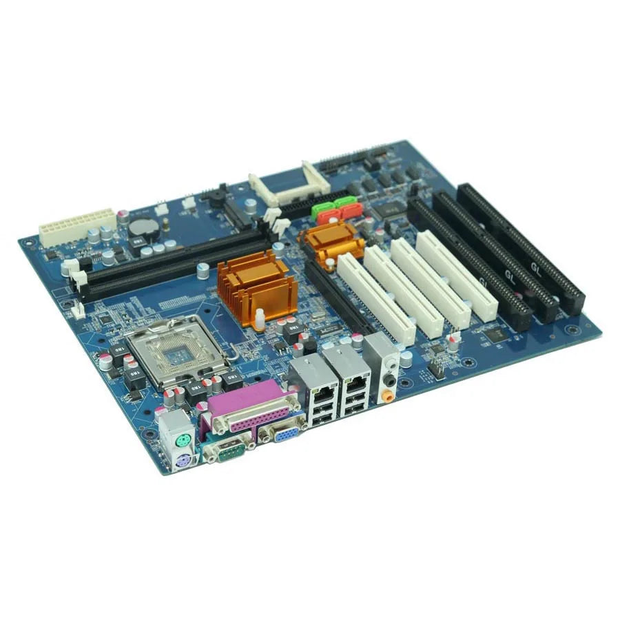 Brand New G41 with 3 ISA Atx Industrial Lga 775 Socket Motherboard 3 ISA Slot Winxp Win2000 Win7 System Support  Q9650 CPU