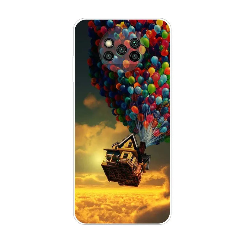 Phone Case For Poco X3 Pro Cover TPU Coque Cool Slim Clear Covers for Xiaomi Poco X3 NFC Case PocX3 X 3 Silicon Funda Cartoon