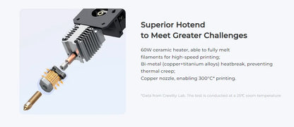 Creality Ender 3 V3 KE Smart Creality OS 500mm/s Max Printing Speed Smarter and Faster FDM 3D Printer