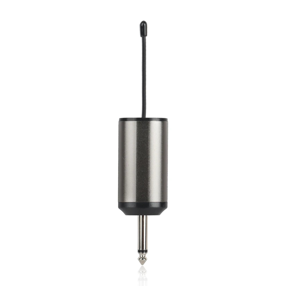 High Quality Portable Mini Wireless UHF Microphone Hidden Lavalier Mic 6.35mm Interface Metal Interview Mike System for Live