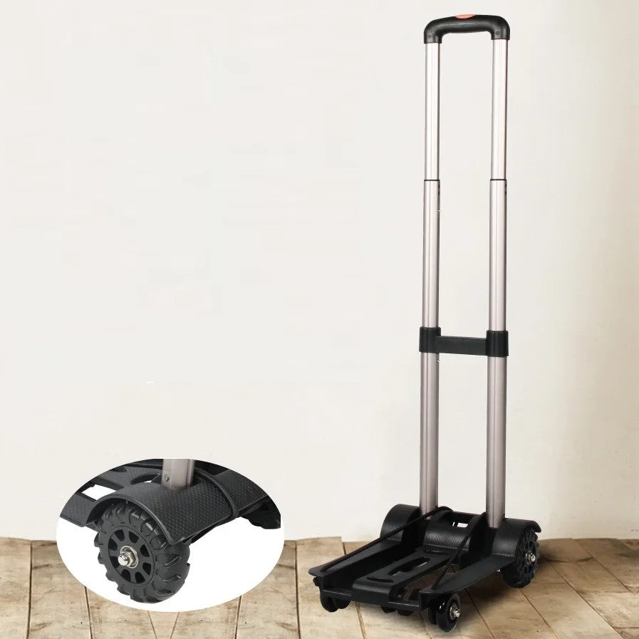 Customizable OEM Tool Trolley Four-Wheel Wheeled Rolling Shopping Cart Bag Aluminium Alloy Plastic Storage Warehouse Luggage