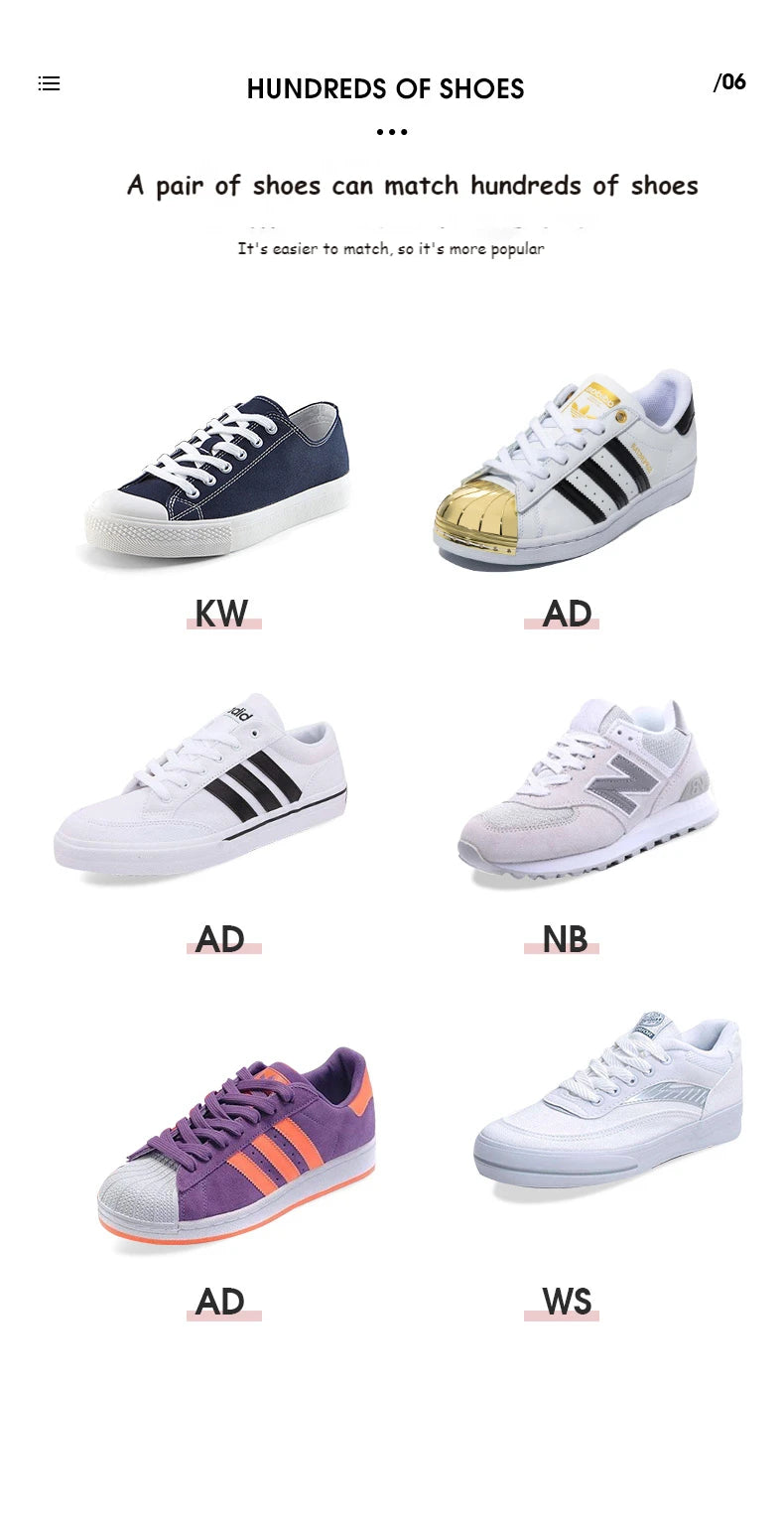 Classic Shoe laces White Black Flat Shoelaces for Sneakers laces Shoe Strings 70/90/100/120/140/160CM High-quality Shoelace
