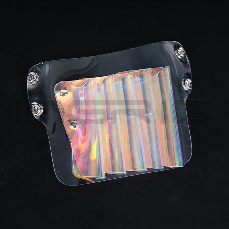 clear Jelly PVC Salon Barber Scissor Bag Transparency Scissors Pouch Barber Hairdressing Waist Bag Professional Grooming PVCtool
