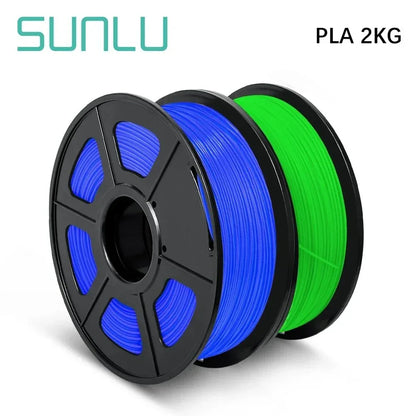 SUNLU PLA Filament 2KG 1KG/ Roll 3D Printer Filament PLA 1.75mm 3d Filament PLA Printing Materials for 3D Printer to 3D Printing