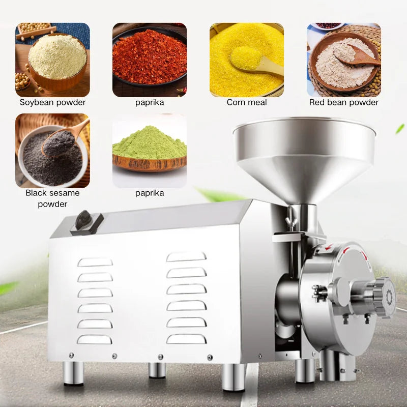 Hot Sale of High Quality Small Corn Soybean Mill Efficient Automatic Grinder