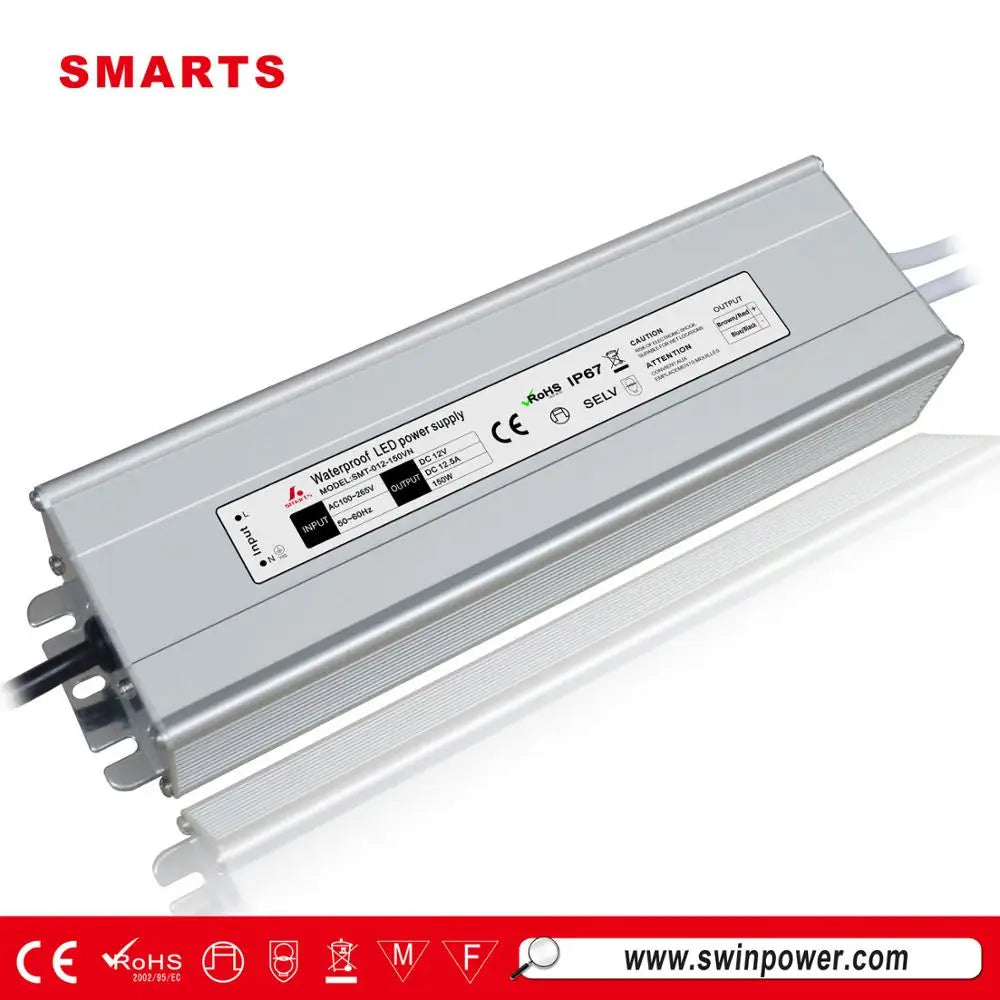 SMARTS Power 12v 150w Constant Voltage Led Bulb Driver 12v 24v Power Supply