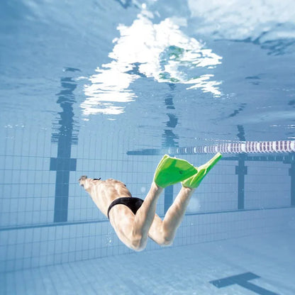 2025 Hot Sale Custom Made Adult Training Swim Flipper Snorkel Short Blade Silicone Fins Swimming