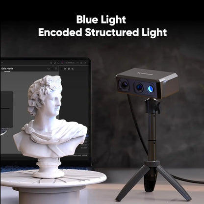 NOVA3D Scanner with up to 0.02mm Precision Shining Handheld 3d Scanner for Auto Leveling 3d Printer Resin