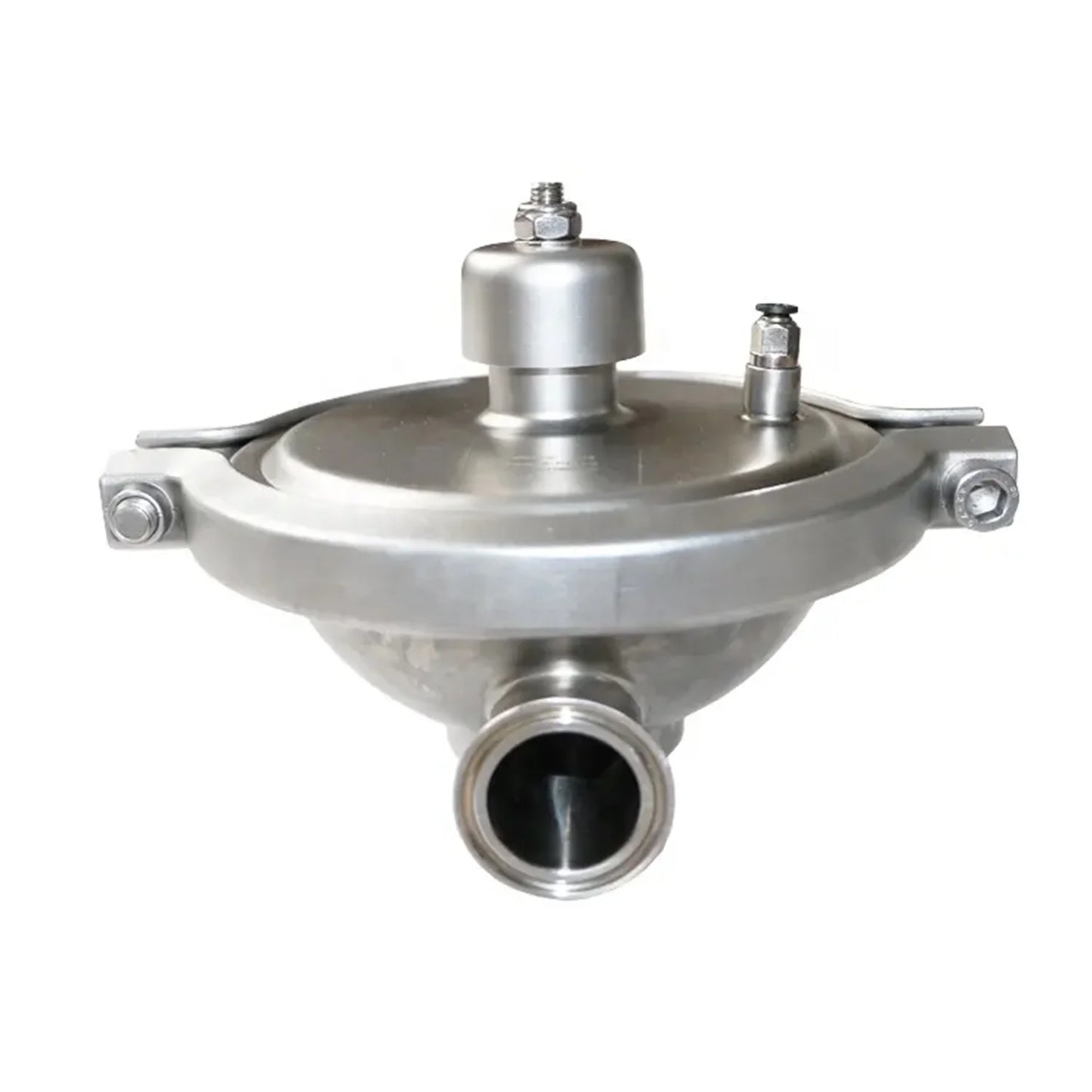 DN40 Food Grade Sanitary Stainless Steel CPMO Constant-Pressure Modulating Valve with Diaphragm Structure