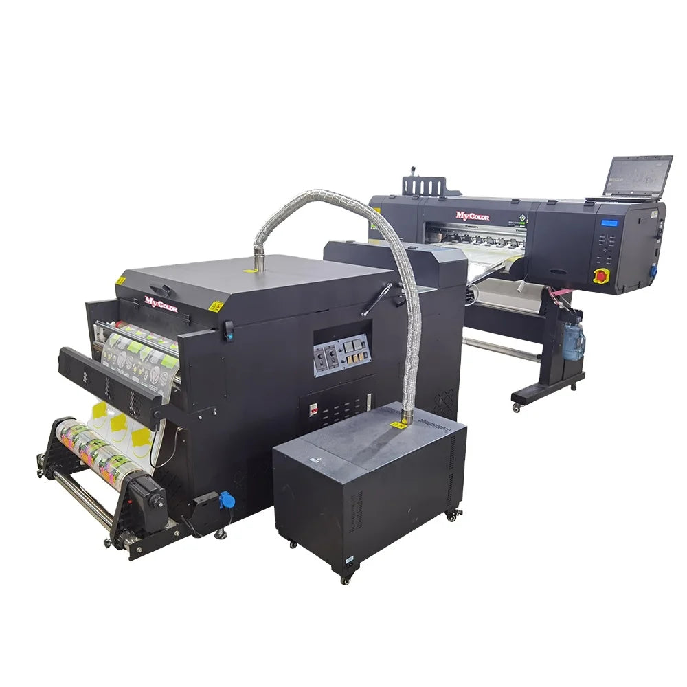 MyColor 3 Heads I3200 DTF Printer Textile Printing Machine Fluorescent DTF Machine New Tech Tshirt Printing for All Cloth