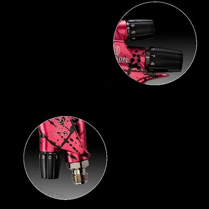 Auto Paint Spray Gun U-Shaped Nozzle Low Pressure High Atomization Gravity Type Pneumatic Upper Pot Customizable OEM Plastic