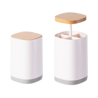 Portable Press Automatic Pop up Toothpick Case Plastic Office and Kitchen Organizer for Sundries Use Eco-Friendly Plastic Holder