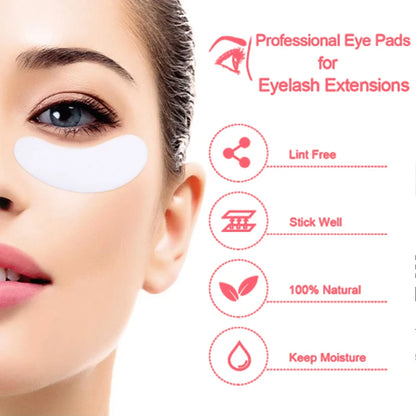 VEYES Cotton Herbal Under Eye Mask Gel Patches for Eyelash Extensions