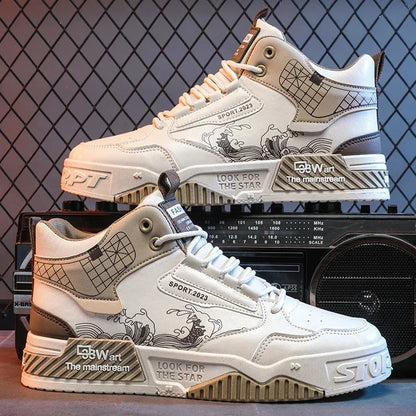 Low Price Breathable New Mesh Casual Sneakers Walking Style Men's Thick Soled Sports Nem's Casual Shoes