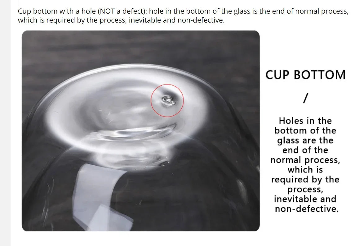 1-6PCS 80-650ml Double Wall Glass Clear Handmade Heat Resistant Tea Cups Healthy Drink Coffee Milk Mug Insulated Shot Glass Gift