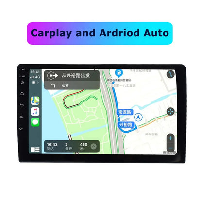 TS18 OLED 2DIN Android 11 GPS Car for Player 8-Core 8+128GB IPS 360 Camera Universal CarPlay Video Autoradio 10.25 Inch Head