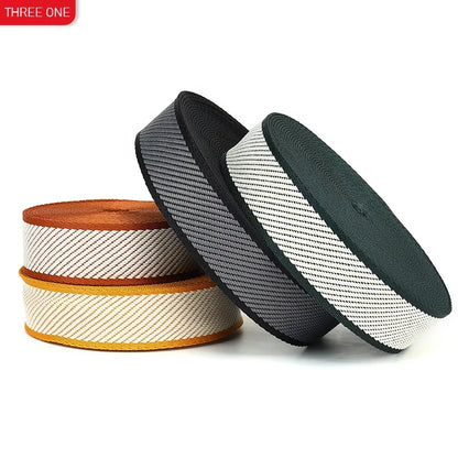 Factory Custom Jacquard Webbing Custom logo Polyester Webbing Bag Shoulder Belt Custom Clothing Accessories Webbing