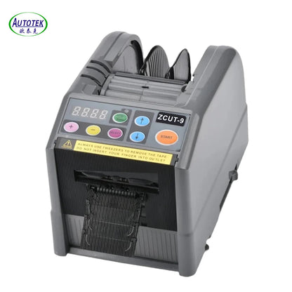 Autotek Wholesale ZCUT-9 6-60mm Width Automatic Tape Dispensers Packing Non Adhesive Electrical Tape Cutter Machine