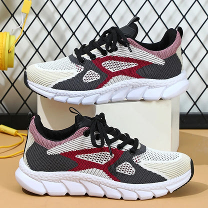 Custom Drop Shipping Unisex Men Women Casual Outdoor Walking Running Sport Sneakers Anti-Slip Four Seasons Chunky Female Shoes