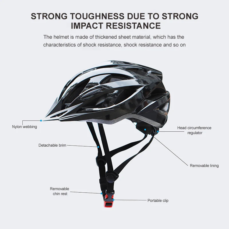 2025 Professional Manufacturer's Unisex Road Bike Mountain Cycling Skateboard Sports Helmet Safety for Adults