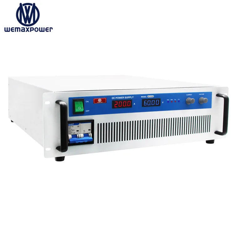 Laboratory High Voltage Power Supply 1200V 10A 12KW Adjustable Voltage Current Single Output Switching Variable AC to DC