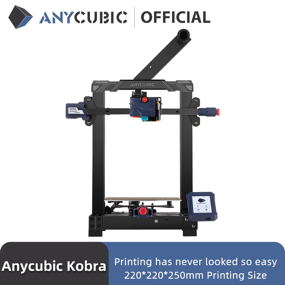 Anycubic 5X 10X Faster Kobra 2 Max Neo Pro Impresora Diy Anycubic Fdm Imprimante Impresora 3d Printing
