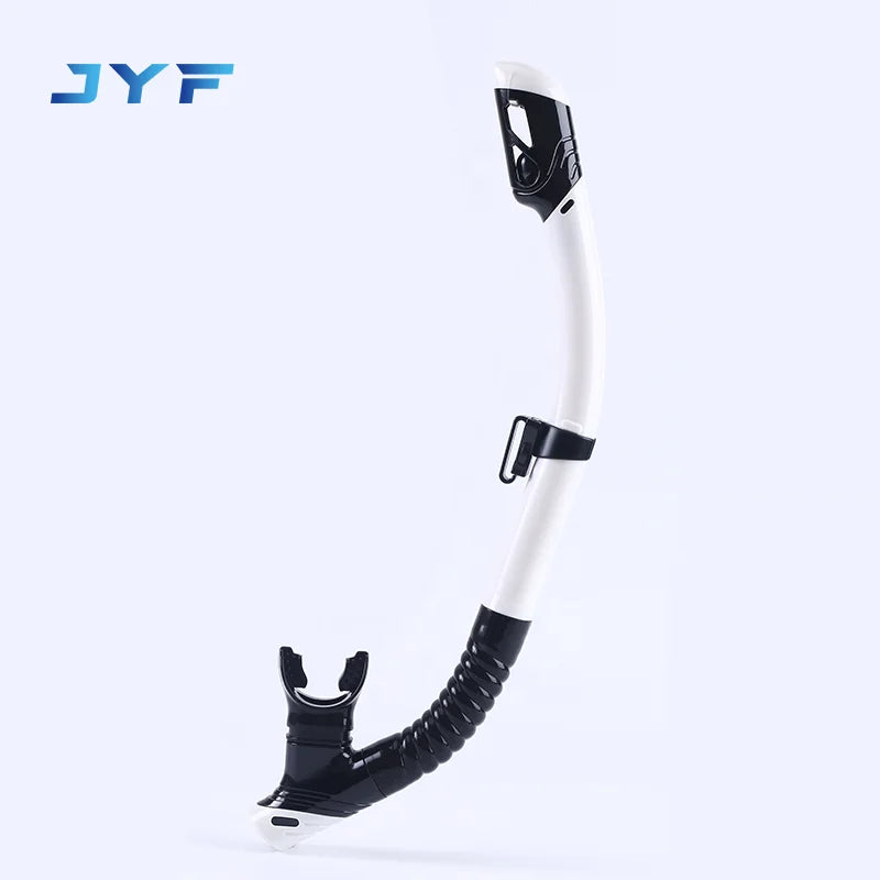 JYF Brand Hot Selling Safe Material Wholesale Dive Equipment Snorkel in Mask Shotgun Snorkel  Breathing Tube for Diving Mask