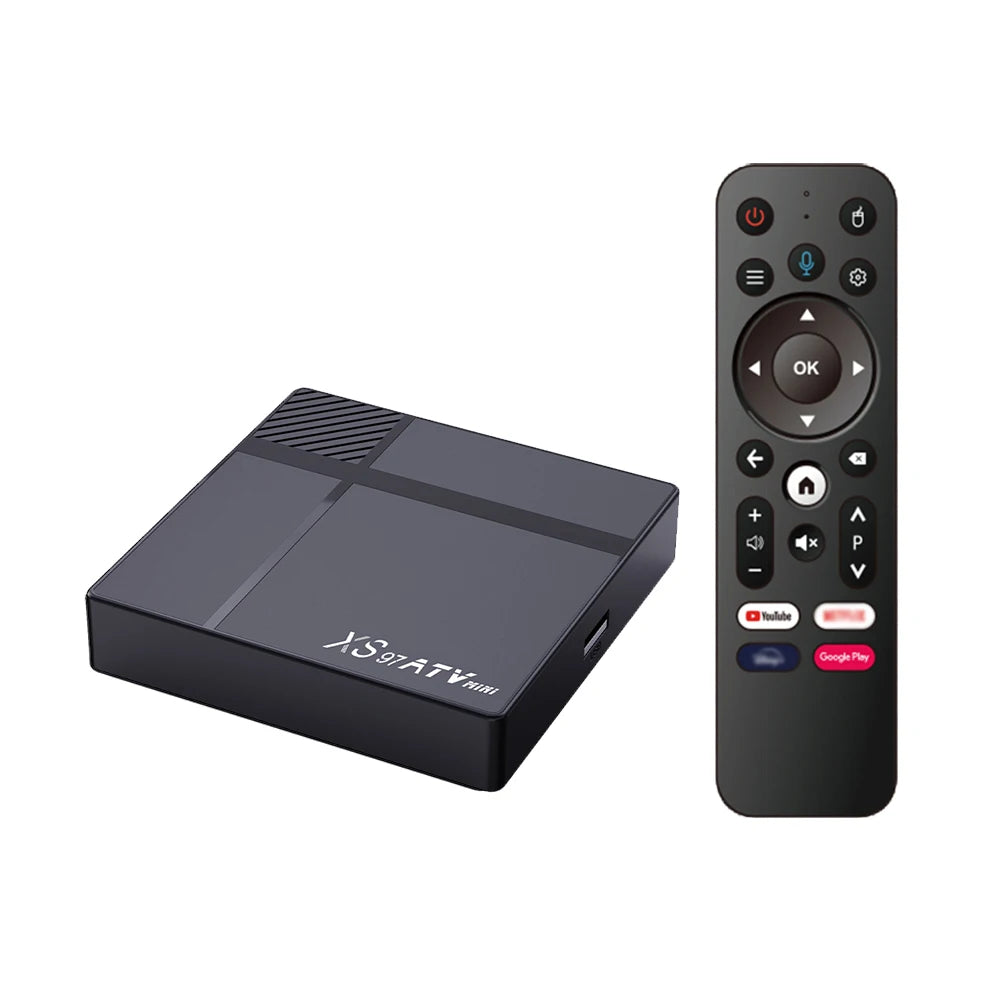 New Arrivals XS97 Private Model ATV MINI Allwinner H618 Processor 6K Android 12 Media Streamer Mini TV Box