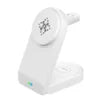 Wholesale Foldable Magnetic 15W 3-in-1 Wireless Charger Portable Fast Charging Dock Holder for AirPods IWatch for iPhone 10W