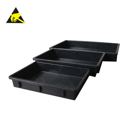 Time-Limited Colored Bins Small Case Storage Racks Anti Static Bag And Box Esd Container Tray