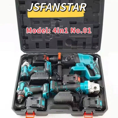 New Cheap Truck Tire Angle Pressure Impact Wrench Battery Powered Set