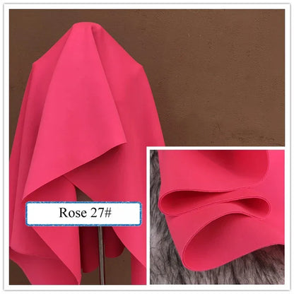 Stretch Spandex Knit Space Cotton Fabric Air Layer for Baseball Jacket Skirt Sewing DIY Face Mask Per Half Meter