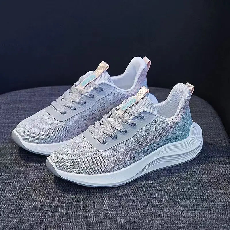 Popular Sale Women's Casual Shoe Fashion Sports Breathable Sneakers