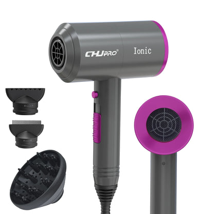 Wholesale Professional Salon Household Negative Ionic Hair Dryer 2000W AC Motor Hot Cool Hair Dryer With Diffuser