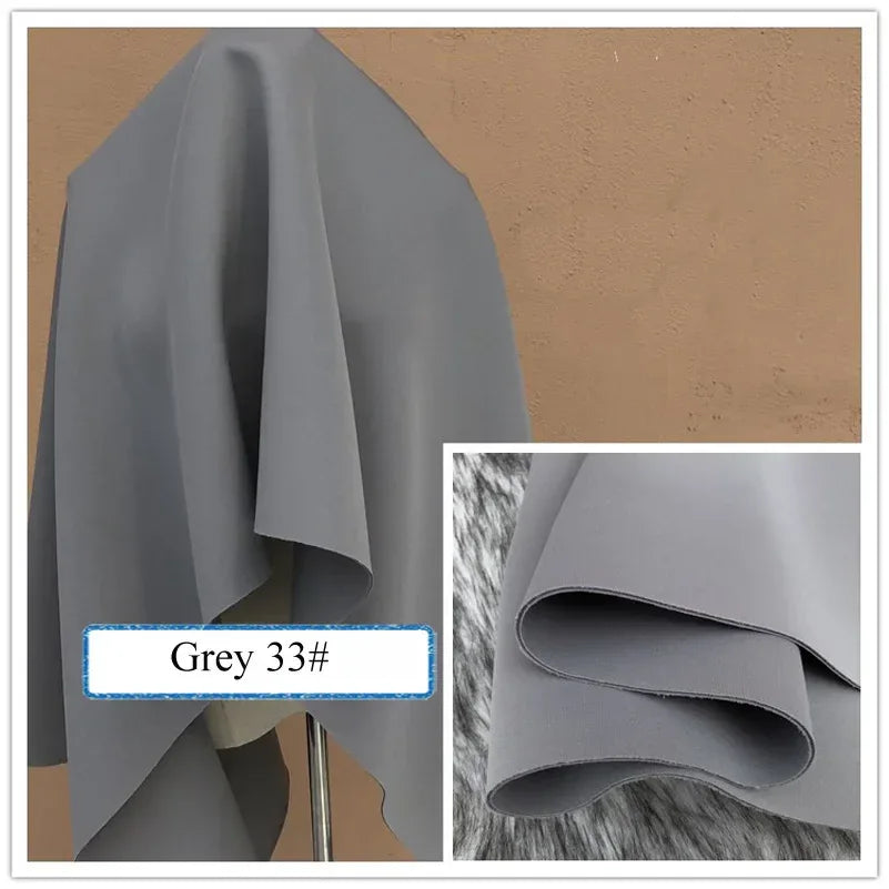 Stretch Spandex Knit Space Cotton Fabric Air Layer for Baseball Jacket Skirt Sewing DIY Face Mask Per Half Meter