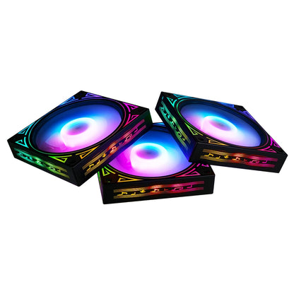 Lovingcool Factory New Style Gaming PC Fan ATX Case RGB Air CPU Cooler 120mm 5V ARGB Computer PC Cooling Fans Kit Support SYNC