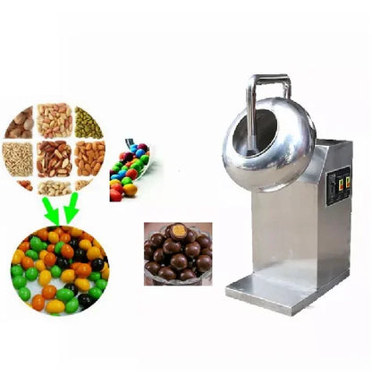 Automatic Candy Machine Small Chocolate Panning Machine Sugar Coating Pan