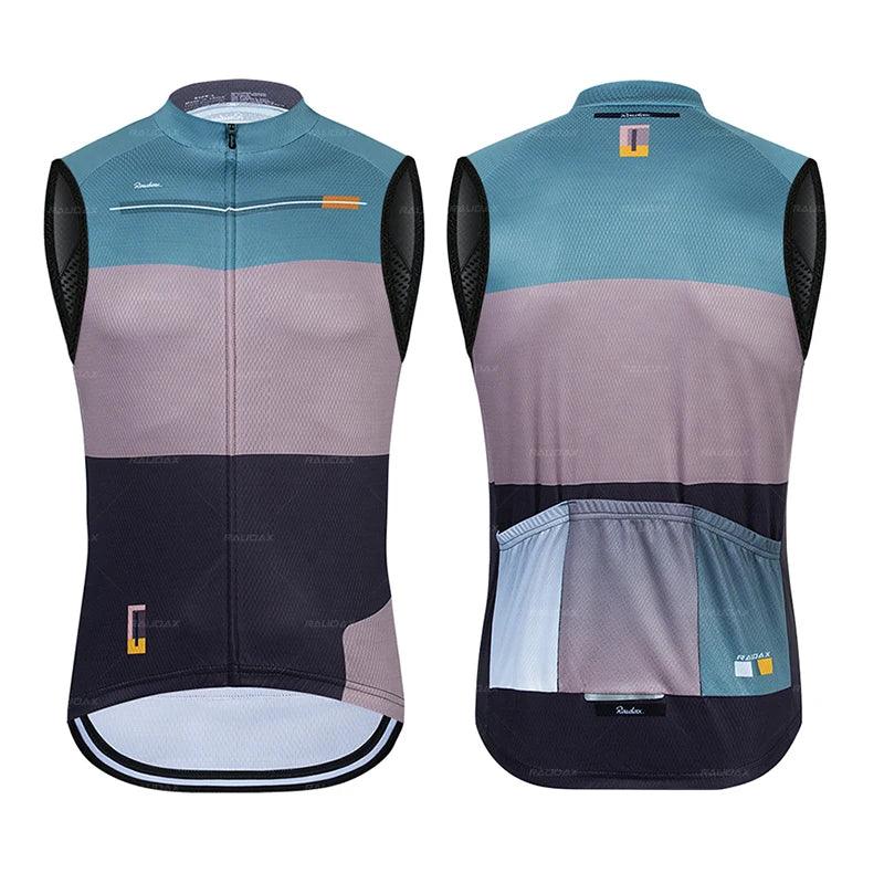 2023 Autumn Cycling Clothing Sleeveless Cycling Vest Mtb Sports Team Bicycle Jerseys Ultralight Jackets Unisex Cycling Clothes