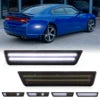 White Red Animation Rear Bumper Reflector Indicator Lights for Dodge Charger Challenger LED Dynamic Blinker Side Marker Lamps