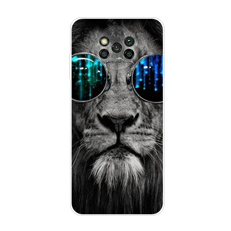 Phone Case For Poco X3 Pro Cover TPU Coque Cool Slim Clear Covers for Xiaomi Poco X3 NFC Case PocX3 X 3 Silicon Funda Cartoon