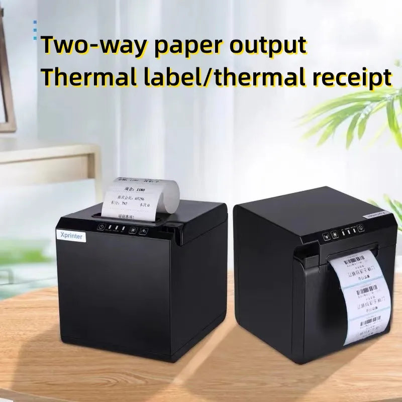Xprinter Xp-T202UA USB 2 Inch Mini Thermal Printer for Both Label and Receipt Printing