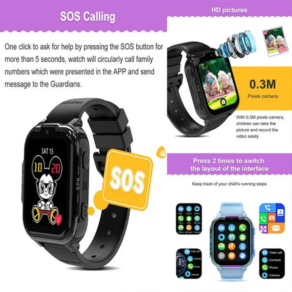 New Arrival 1.83 Inch High Definition Screen DH20 GPS Children Smart Watch for Kids 4G Video Call Kids Watch