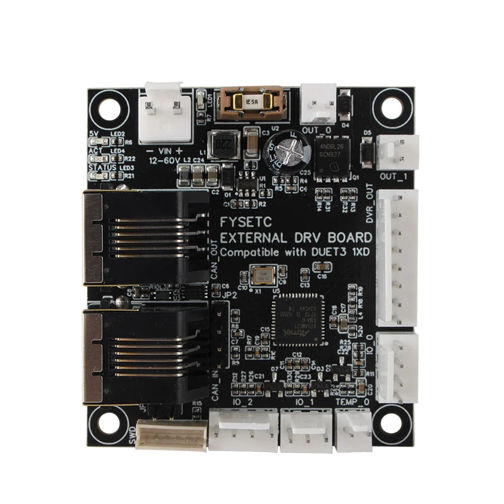3D Printer Motherboard Clone Duet 3 Expansion Board 1XD a CAN-FD Connected Expansion Board for the Duet 3 Mainboard