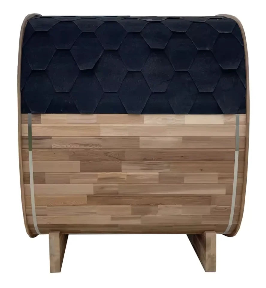 Value-for-Money Premium-Craft Family Small Outdoor Cube Sauna Red Cedar Wood Traditional Sauna for Organic Wellness