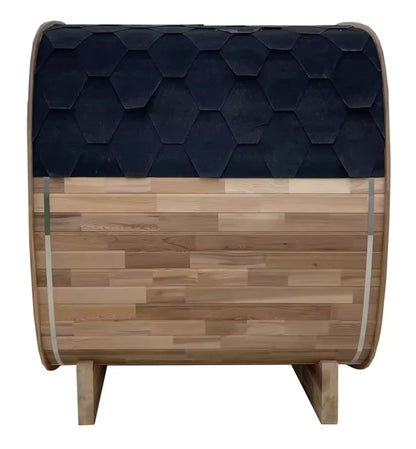 Value-for-Money Premium-Craft Family Small Outdoor Cube Sauna Red Cedar Wood Traditional Sauna for Organic Wellness